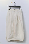 Aviva Jifei Xue cocoon wide-leg pants SS23-CWLP2-AWHT ancient white